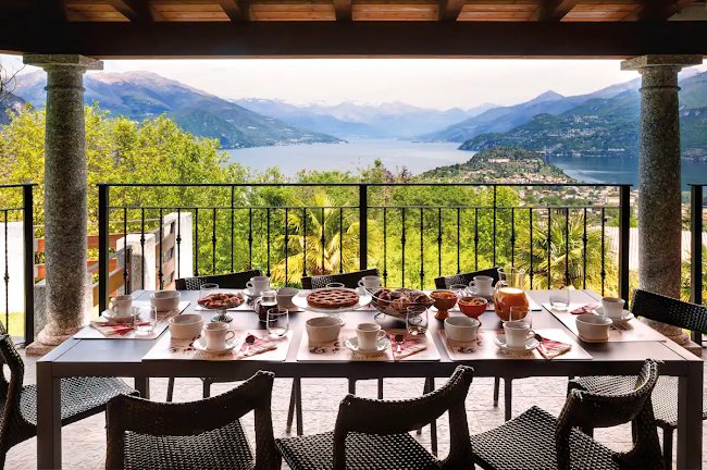 INCREDIBLE VIEW OF LAKE COMO AND THE MAJESTIC ALPS