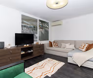 Living area - 1 bed apartment