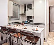 Full kitchen at Rosemarine I