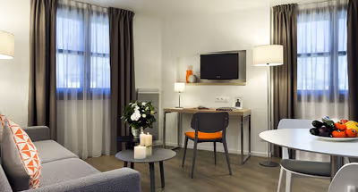 Living area at Presqu'Ile Lyon