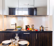 Full kitchen at Hipark  Marseille