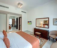 Bedroom at Al Emreef Street Serviced Apartments, Dubai Marina