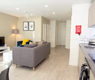 Bright living space at Platform Bedford