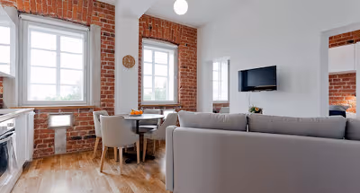 Forenom Turku Kakolanmäki living room