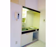 Spacious living area at Ishikawacho Apartments