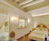 Luxury bedroom at Flatinrome Navona Imperial