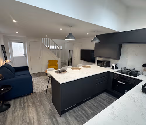 Living area at (TOW8a) Tower Hide 1p