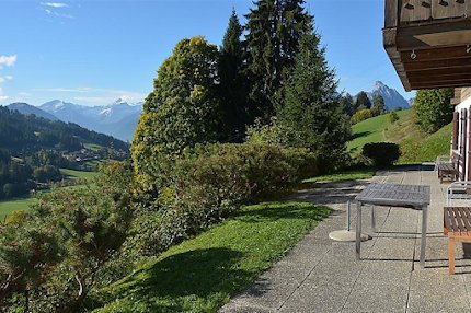 19th Century Sun Drenched Chalet With View of Hornberg