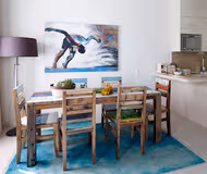 Dining area at Wolframplatz Serviced Apartment