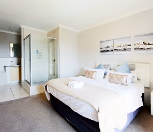 Bedroom at West Road Apartment