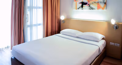 Simplistic living area in Citadines Sukhumvit 16 Bangkok