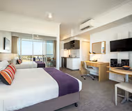 Stunning living area in Quest Mackay on Gordon