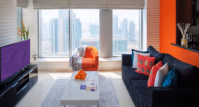 Designer Two Bedroom With Burj Khalifa View