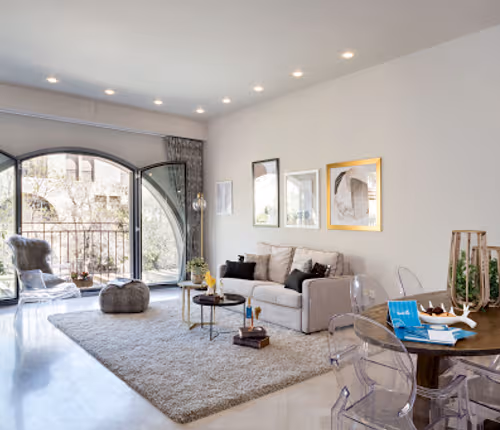 Living area at Jerusalem Citadel