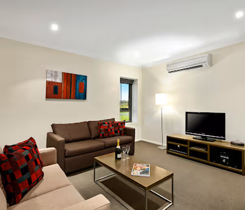 Stunning living area in Quest Singleton