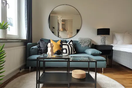 Living area at Kalendegatan