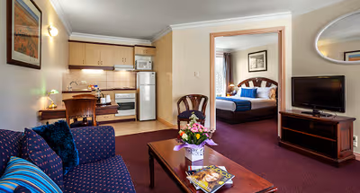 Living area at Quest Yelverton Kalgoorlie