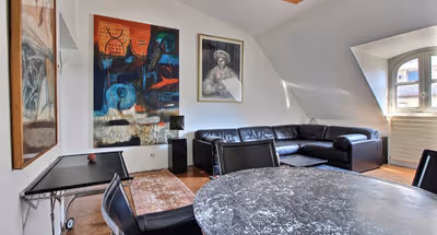 Cosy living area in Trocadero Lemesnil Serviced Apartment