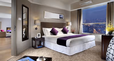 Bedroom at Somerset Heping Shenyang