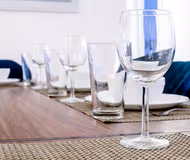 Dining space at Midtown East apartment