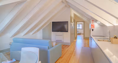 Living area at Matosinhos Ocean Flat IV