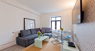 Claredon Hall living room