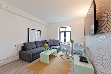 Claredon Hall living room