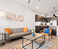 Comfy living area at Glendale Cuvee