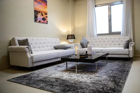Living area at Abdul Aziz Road Serviced Apartment