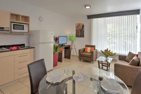 Living area - 1 bed apartment