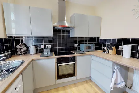 Fully equipped kitchen at Westminster Place