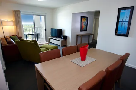 Stunning living area in Quest Palmerston