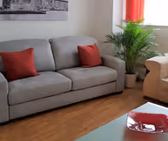 Spacious living room at Crusader Mezzanine