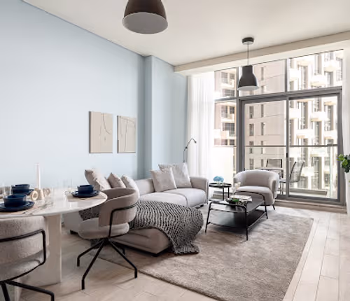 Pool and Garden View Serviced Apartment