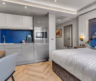 Kitchen at Edinburgh apartment