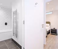 Living area at Serviced Apartments in Manchester Piccadilly