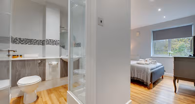 Bedroom at Newcastle upon Tyne apartment