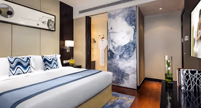 Bedroom at Ascott TEDA MSD Tianjin