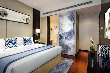 Bedroom at Ascott TEDA MSD Tianjin