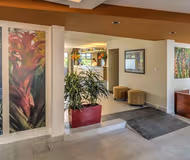 Living area - 1 bed apartment