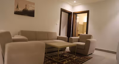 Living area at Ahmad Al Attas Road Serviced Apartment