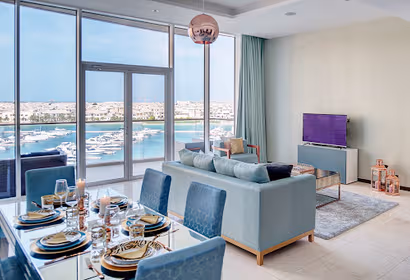 Luminous Three Bedroom In Palm Jumeirah