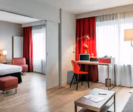 Spacious living area at The Bercy Village Serviced Apartment, Bastille