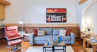 Living room at Urbana Loft Diagonal