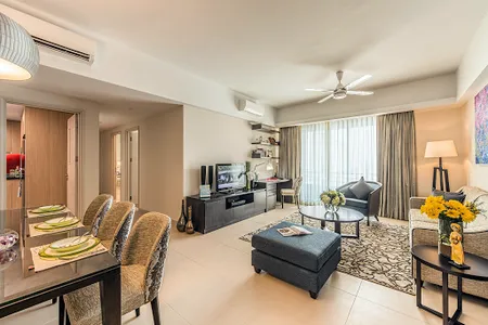Stunning living area in Somerset Ho Chi Minh City