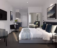 Stunning living area in Quest New Quay