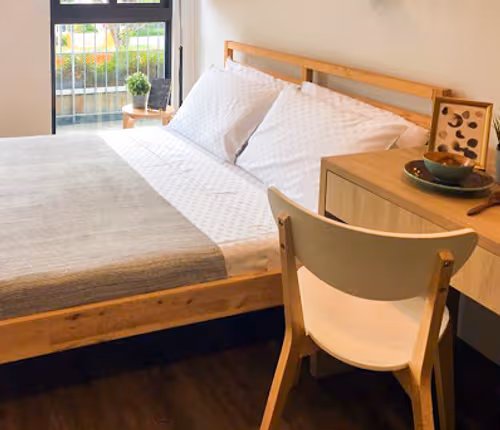 Luxury bedroom at Jalan Jurong Kechil Serviced Apartments