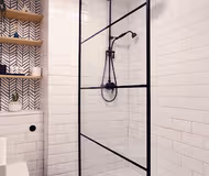 Luxury bathroom at Westbourne Park Residence