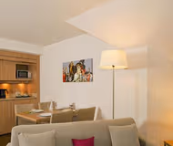 Comfy living area at Roissy Park Serviced Apartment, Champs Elysees
