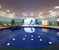 Pool side at Somerset West Bay Doha